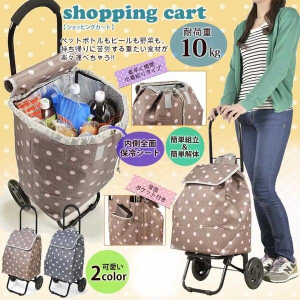 【商品説明】 ◆ POINT ◆ 重たい荷物を丸ごと運べる便利なキャリーケース。耐荷重約10kg。持ち運びに苦労するペットボトル、ビール、お米(10kg以内)などがラクラク運べる。 スリムに折り畳めて