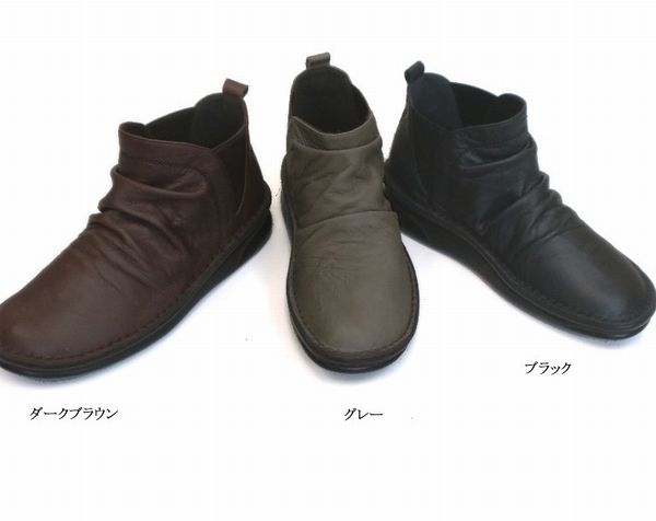 【商品説明】本革ブーツだから装着感は履き込んでいくうちに自分の足になじませ、共に歩いていく大事な仲間そのもの!サイドゴアタイプですので、脱ぎ履きが楽ー!コンフォートシューズ【ブランド名】IN CHOL