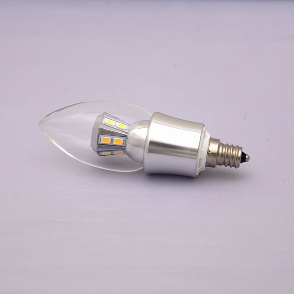 LED電球 LED蛍光灯 電球 照明 家具 インテリア 5W E12 水雷型 シャンデリア電球 電球色 消費電力少ない 節電 夏場でも快適 きらびやか